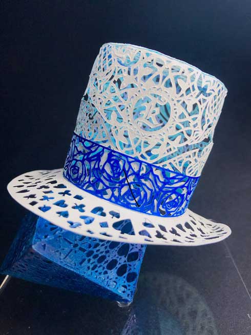 立体 切り絵 コナン 怪盗キッド ファンアート