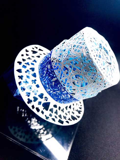 立体 切り絵 コナン 怪盗キッド ファンアート