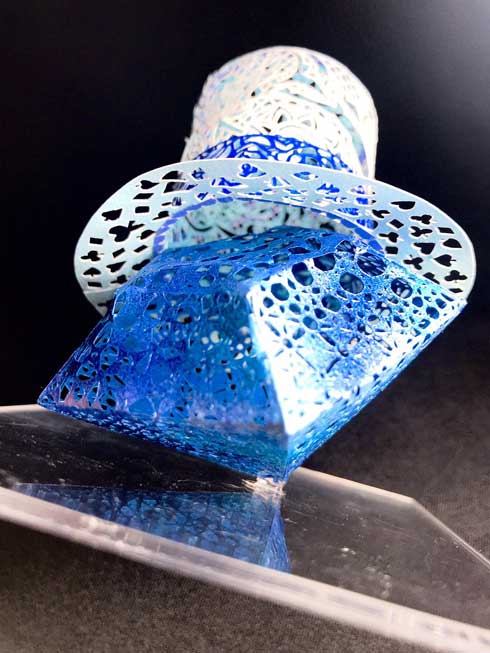 立体 切り絵 コナン 怪盗キッド ファンアート