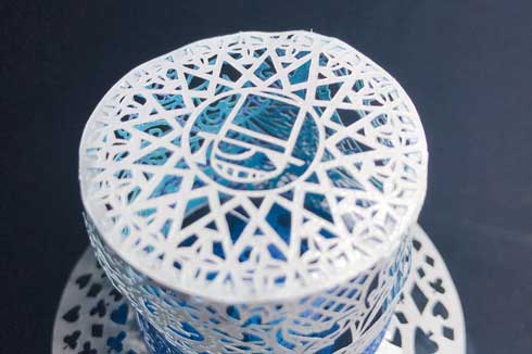 立体 切り絵 コナン 怪盗キッド ファンアート