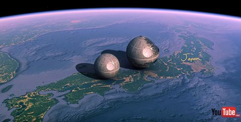 「ミレニアムファルコンは高速道路7車線」　スターウォーズの地球サイズ映像に感動