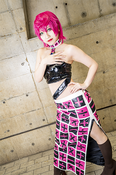 ニコニコ 超会議 コスプレ ジョジョの奇妙な冒険 黄金の旋風 トリッシュ