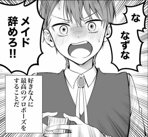 メイドを辞めさせたい坊ちゃんの話00