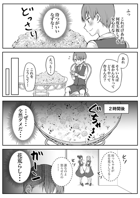 メイドを辞めさせたい坊ちゃんの話