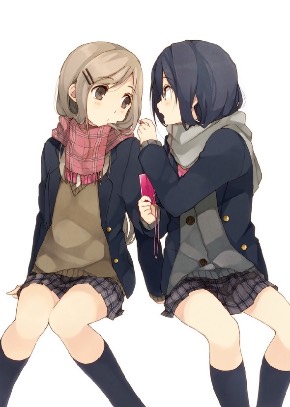 安達としまむら テレビアニメ化 女子高生 ライトノベル 入間人間