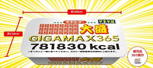 ペヤングソースやきそば超大盛