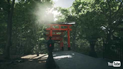 伏見稲荷大社 ウォーキングシミュレーター Explore Kyoto's Red Gates