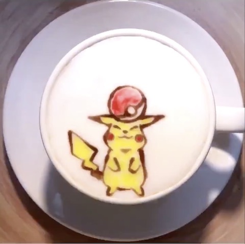 ポケモンラテアート