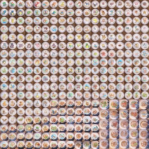 ポケモンラテアート