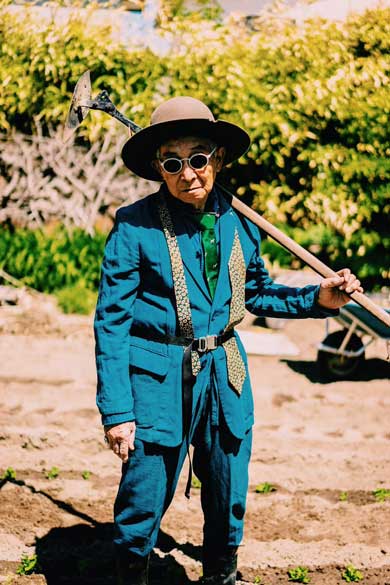 田舎 祖父 ハイブランド 写真 エモ かっこいい おじいちゃん ファッション Instagram