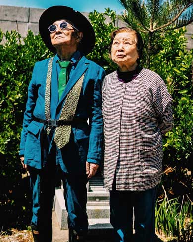 田舎 祖父 ハイブランド 写真 エモ かっこいい おじいちゃん ファッション Instagram