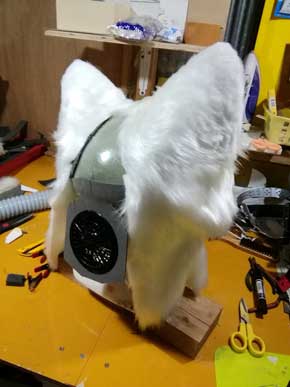 猫 焼き芋屋さん 山田 三毛猫 ミケ 着ぐるみ