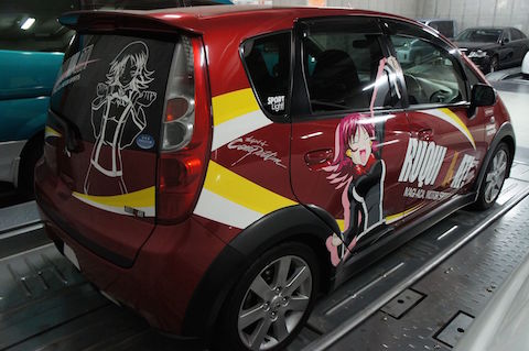 秋葉原UDX駐車場 痛車