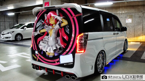 秋葉原UDX駐車場 痛車