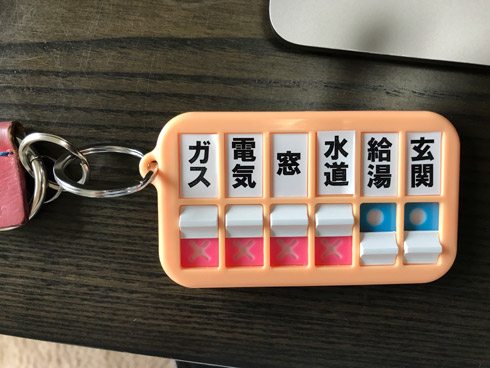 火の元・戸締りチェッカー