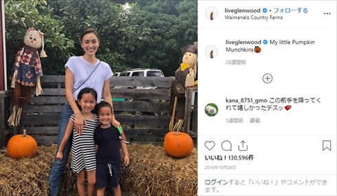 長谷川潤 現在 離婚 Instagram インスタ 夫 子ども 親子