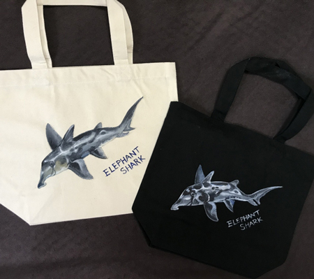 ゾウギンザメトートバッグ