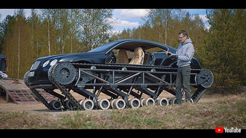 無限軌道 ウルトラタンク ベントレー 魔改造 戦車 ロシア