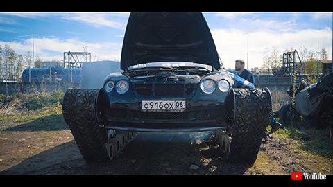 無限軌道 ウルトラタンク ベントレー 魔改造 戦車 ロシア