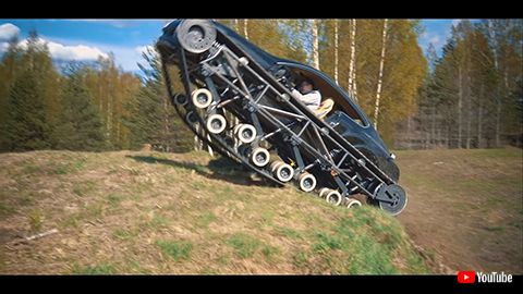 無限軌道 ウルトラタンク ベントレー 魔改造 戦車 ロシア