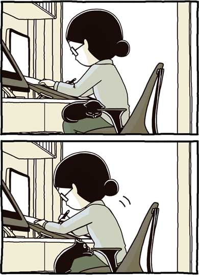 猫 漫画 仲裁 あるある ペン ノート 寝る 爪 たき りょうこ