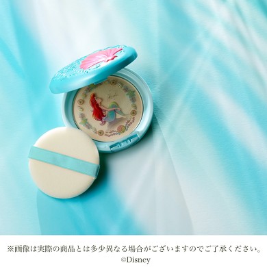 フェイスパウダーコンパクトディズニープリンセス