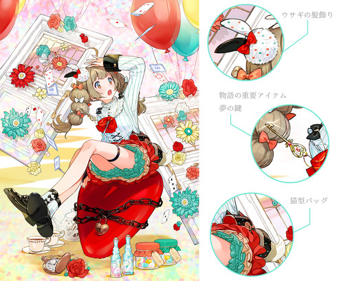 夢語りのアリスメインイラスト