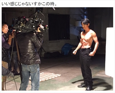 高橋克典 只野仁 筋肉 ドラマ ブログ