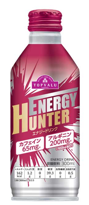 イオン トップバリュ エナジーハンター エナジードリンク 初