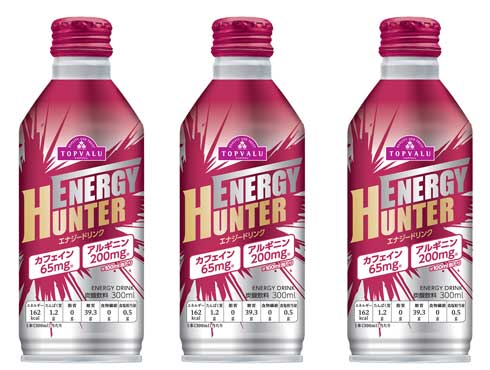 イオン トップバリュ エナジーハンター エナジードリンク 初