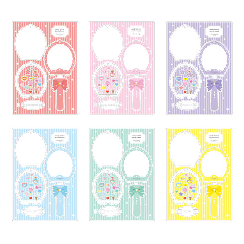 フクヤキャンディーミラーアクリルフレーム