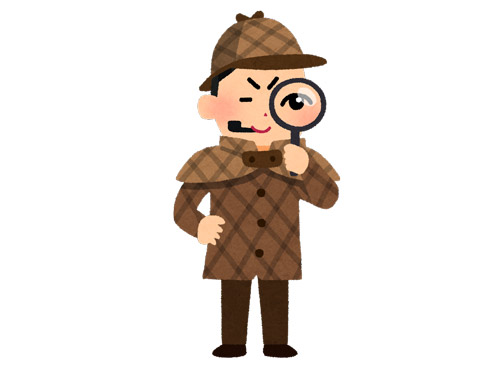 探偵イメージいらすとや画像