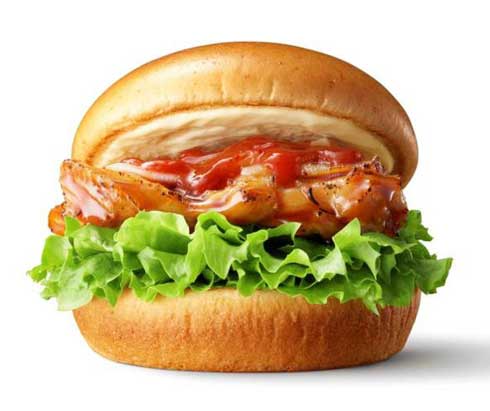モスバーガー 激辛テリヤキチキンバーガー 最も辛い 期間限定