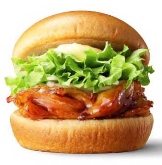 モスバーガー 激辛テリヤキチキンバーガー 最も辛い 期間限定
