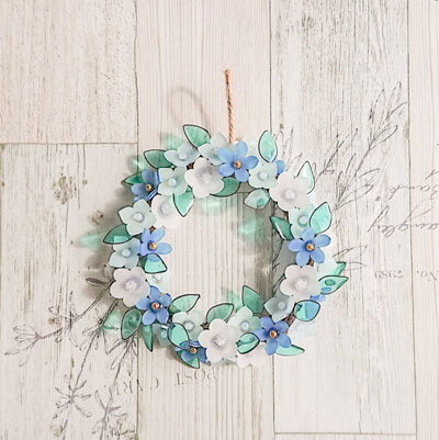 ステンドグラスリーフ