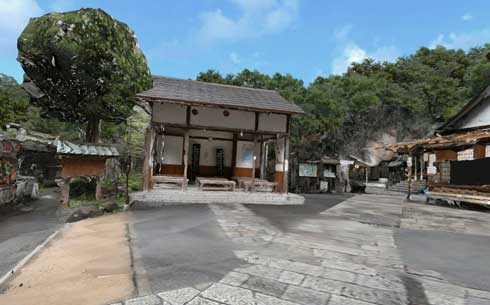 鎌倉 銭洗弁天 まるごと VR 建築 デジタルアーカイブ フォトグラメトリ 龍 lilea