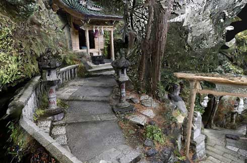 鎌倉 銭洗弁天 まるごと VR 建築 デジタルアーカイブ フォトグラメトリ 龍 lilea