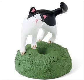 猫のペンスタンド