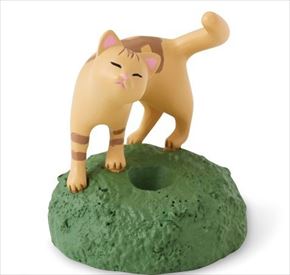 猫のペンスタンド