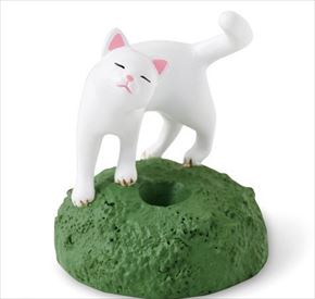 猫のペンスタンド