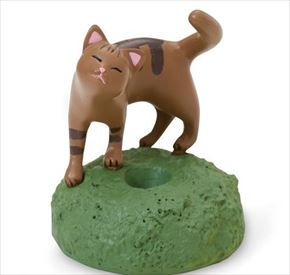 猫のペンスタンド