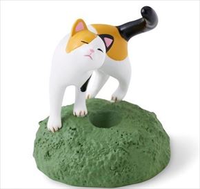 猫のペンスタンド