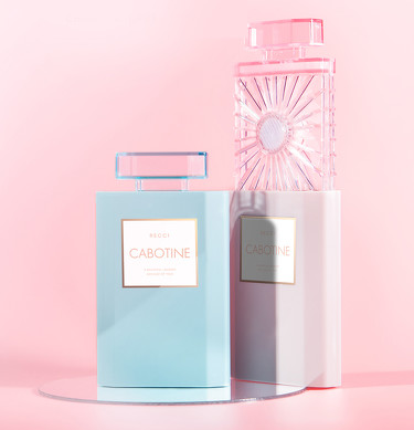 パフュームボトル型USBファン