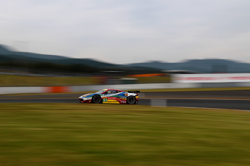 サーキット流し撮りテクニック