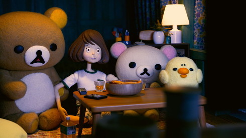 リラックマとカオルさんとしげる