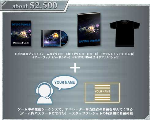 R-TYPE FINAL 2 KickStarter クラウドファンディング