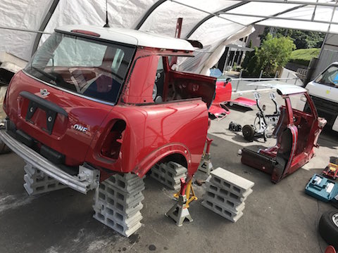 吹田カレー ミニクーパー