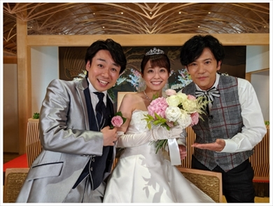 小林麻耶 國光吟 ななにー 結婚式 abemaTV 挙式 ウエディングドレス ブーケ 稲垣吾郎