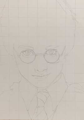 色鉛筆 ハリーポッター 慧人 リアル 絵