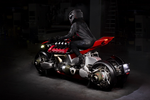 空飛ぶ四輪バイク ジェットエンジン LMV496 変形